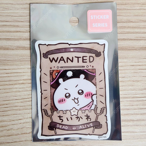 치이카와 어드벤처 해적 수배서 스티커