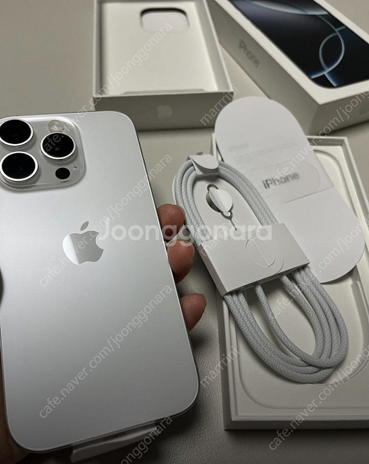 아이폰16프로 자급제 256GB 화이트--0