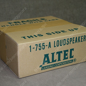 알텍 Altec 755A 스피커 카톤 박스 복각 1조
