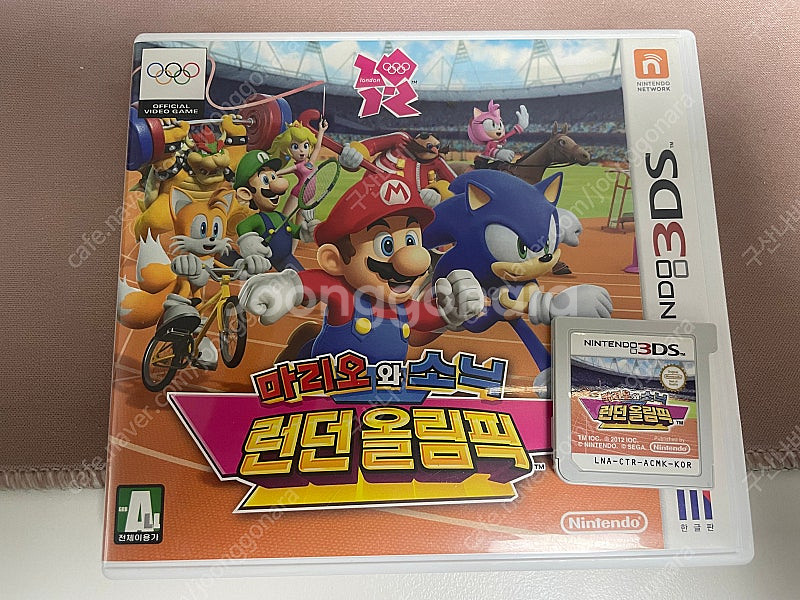 3ds 마리오와 소닉 런던올림픽--0