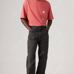 리바이스568 더블니 카펜터 팬츠 블랙 31x30