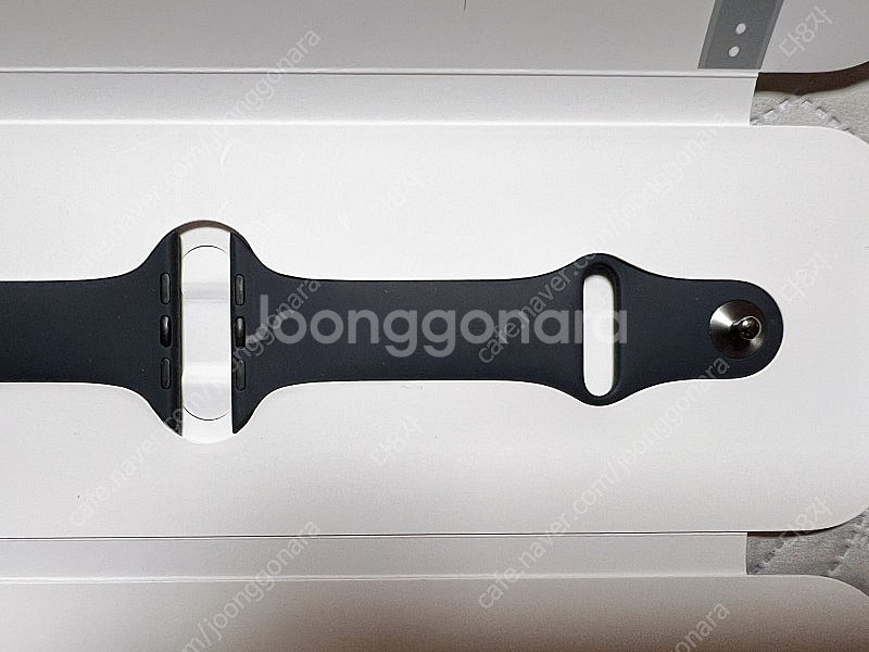 애플워치 스포츠밴드 미드나이트 45mm--2