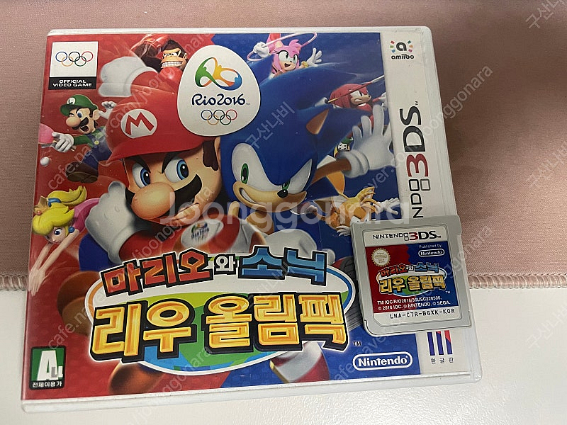닌텐도 3ds 마리오와 소닉 리우올림픽--0