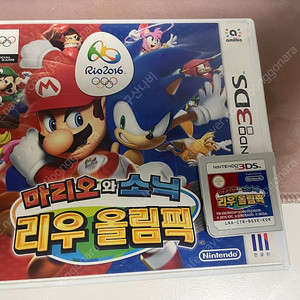 닌텐도 3ds 마리오와 소닉 리우올림픽