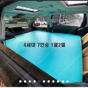카니발4세대7인승 복층매트