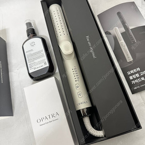 오파트라 봉 판 고데기 쿨링펌 아이롱 박스풀셋 + 헤어오일