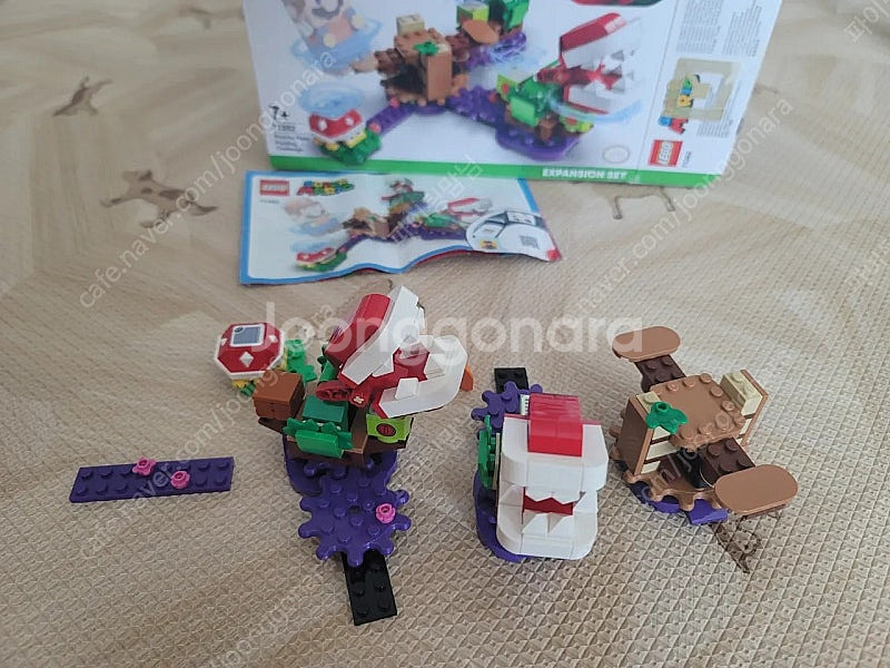 레고 슈퍼 마리오 뻐끔플라워 71382 레고 슈퍼마리오 71407 고양이피치 얼음성 확장세트--1