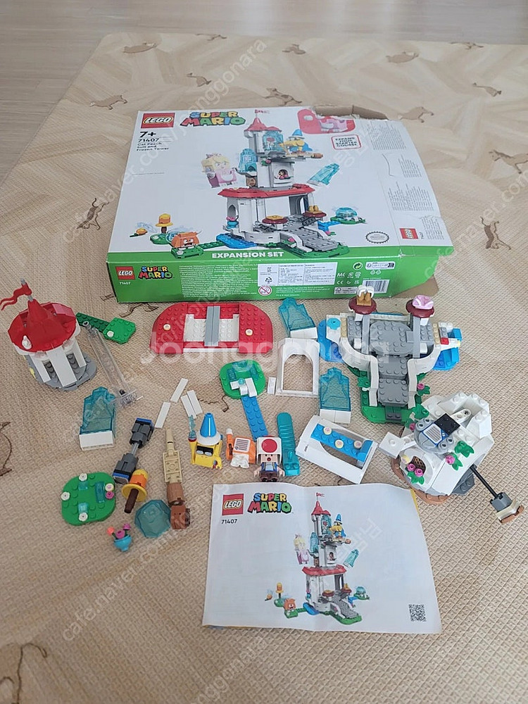 레고 슈퍼 마리오 뻐끔플라워 71382 레고 슈퍼마리오 71407 고양이피치 얼음성 확장세트--0