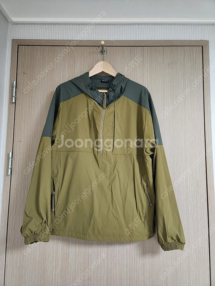 살로몬 카멜 아노락 바람막이 xl--9