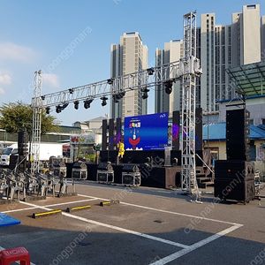 8인치 듀얼 라인어레이, 18인치 더블우퍼 셋트판매