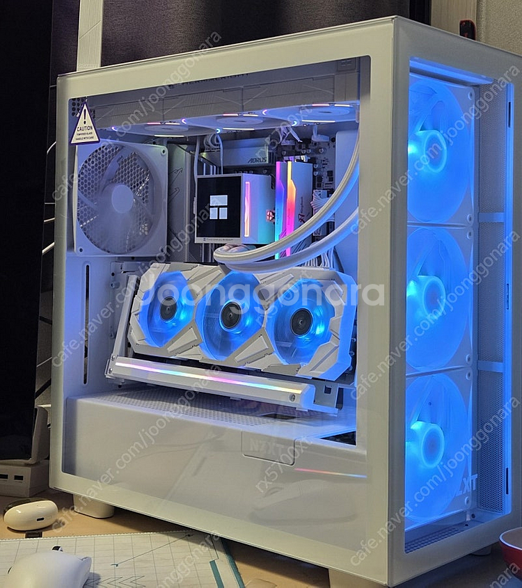 rtx 3080ti 화이트 그래픽카드--5