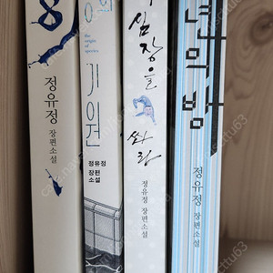 에쿠니 가오리, 정유정 소설
