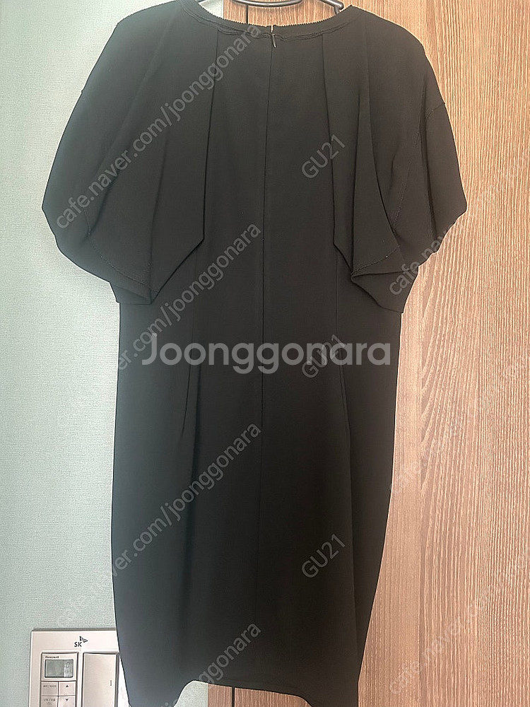 한섬 타임 블랙 원피스 55 택포--3