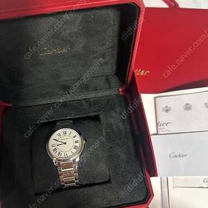 까르띠에 롱드머스트 36mm 스틸 (보증기간 연장 완료 31년 10월까지)