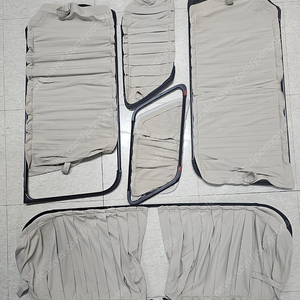 카니발 KA4 25년 페이스리프트 순정 커튼