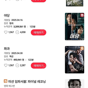 롯데시네마 리클라이너 9000 , 수퍼관, 콤보할인권