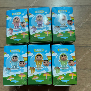 애니메이션 짱구 레인코트 피규어, 액션 피규어 장난감, 짱구 우비 피규어