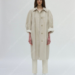 낫띵리튼 발마칸 트렌치코트 Volume balmacaan trench