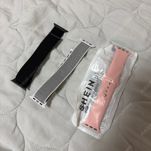 새상품 애플워치 스트랩 스포츠루프 밴드, 실리콘밴드 3종