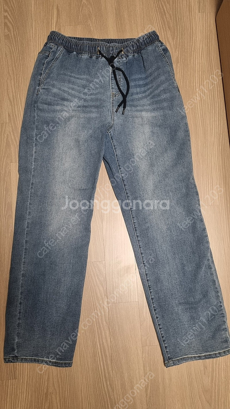 남성 34 XL 사이즈 밴딩 청바지 새상품입니다--0