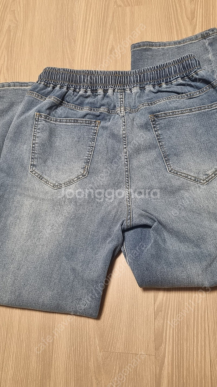 남성 34 XL 사이즈 밴딩 청바지 새상품입니다--1
