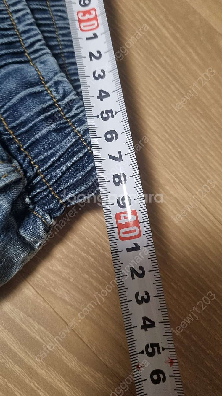 남성 34 XL 사이즈 밴딩 청바지 새상품입니다--3