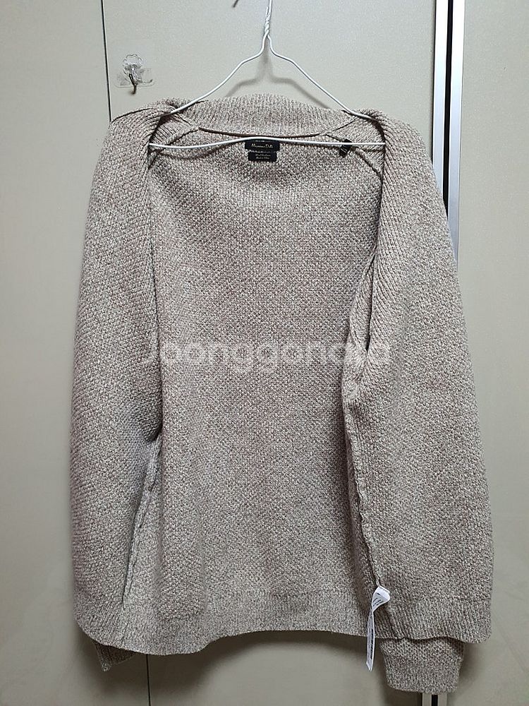 마시모두띠 캐시미어 블렌디드 남성 집업가디건(XXL)/...--3