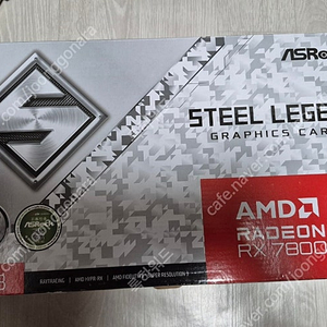 애즈락 asrock 라데온 7800xt 스틸레전드 화이트