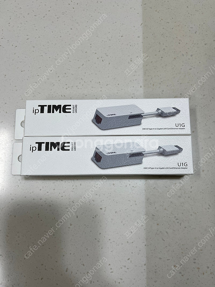 iptime U1G USB 랜카드 판매(미개봉)--0