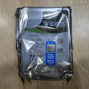 미개봉) 시게이트 exos 24tb ST24000NM002H 4개 있습니다.