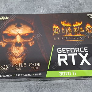 이엠텍 RTX 3070TI 디아블로 에디션