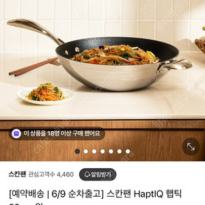 [미개봉 새상품] 스칸팬 HaptIQ 햅틱 32cm 웍 - 최상의 프리미엄 라인