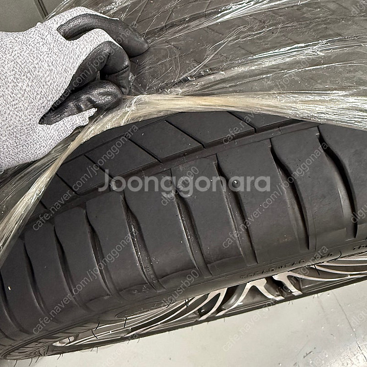포르쉐 958 카이엔 21인치 터보 정품 휠타이어 4E...--6