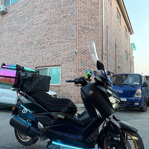 [신차보증]야마하 XMAX300 24년식 6천KM 배달대행풀세팅 저렴하게 판매합니다!