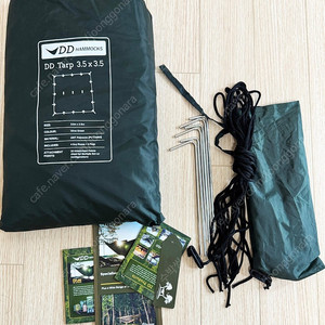 DD Tarp 3.5 x 3.5 Olive Green 올리브그린 / 디디타프 / 타프 / 캠핑타프