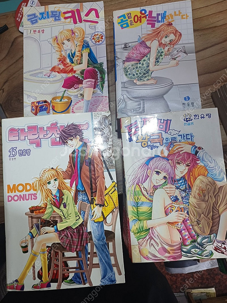 만화. 한유랑.작 (금지된 키스)(타락천사)(도깨비 왕...--1