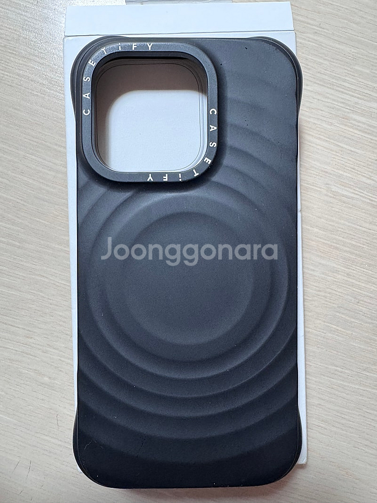 케이스티파이 리플케이스 블랙 아이폰15pro--1