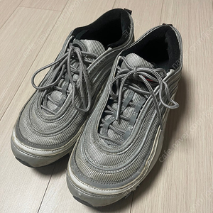 (정품) 나이키 에어맥스 97 실버 255