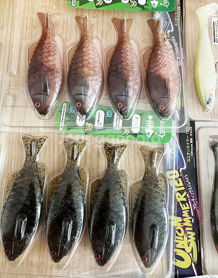 배스 루어 웜 / 잇세이 기루 플랫 / 블루길웜 / 크...--3