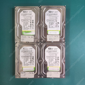 3.5인치 PC 하드 500G 4개 판매 개당 5-6,000원