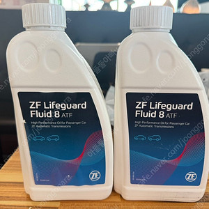 ZF 라이프가드 8단 ATF 오토미션오일 1L 2통 판매합니다 내용 확인부탁합니다.
