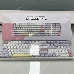 한성 GK898B Pro (무접점, 유/무선) 키보드 판매합니다.