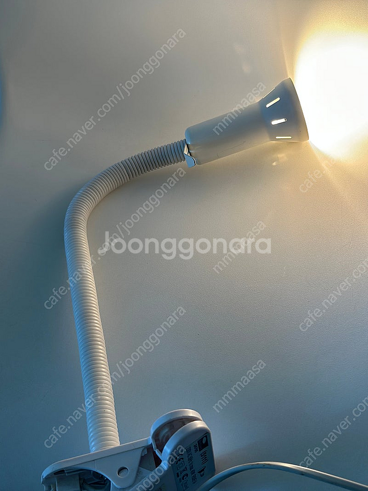 독일 빈티지 클립 스팟 독서등 조명--8