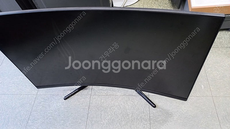 한성모니터 TFG32F16V 1500R 액정깨짐 부품판...--0