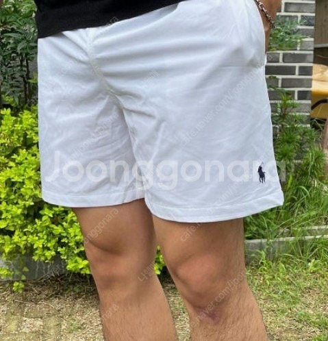 [새상품] 매장정품 폴로 팬츠 화이트 S사이즈 30 -...--0