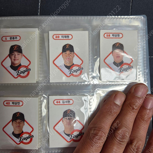 Kbo 크보빵 띠부씰 한화 KT NC