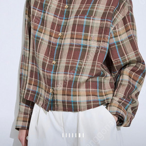 --새상품-- 타임 린넨100 셔츠