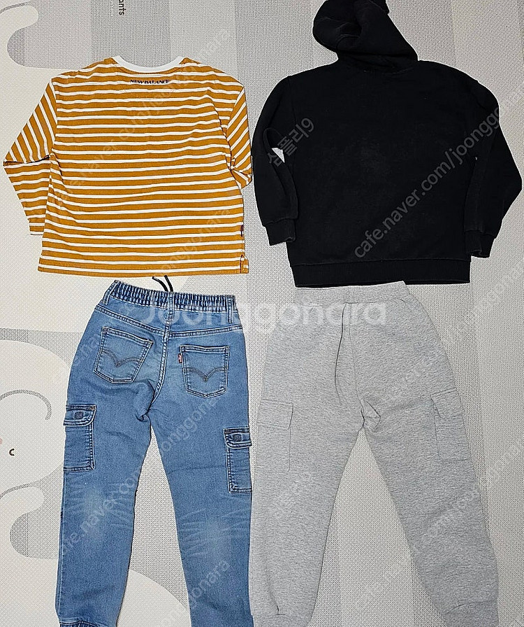 뉴발란스 키즈 130외 일괄4벌--1