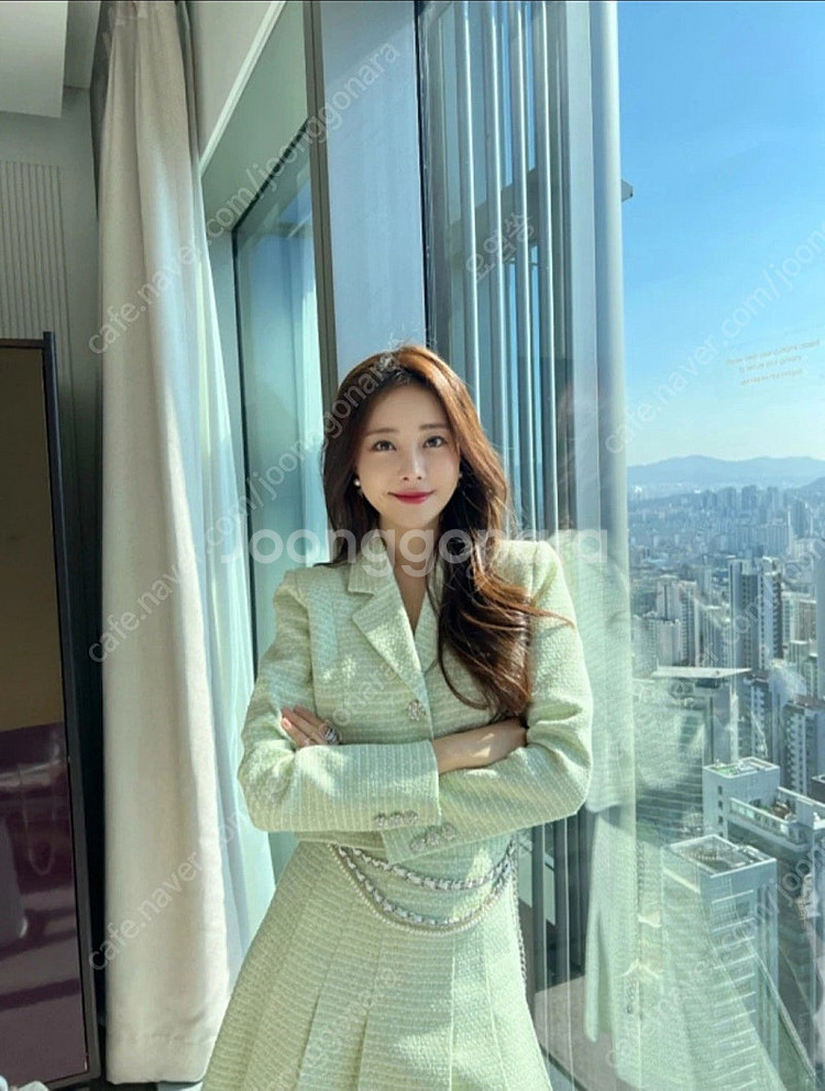 로아르 트위드 자켓-*--0