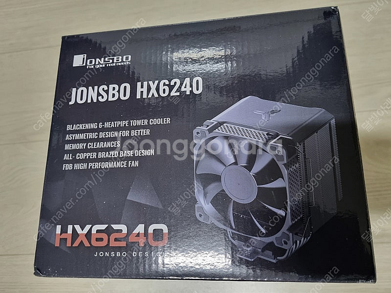 JONSBO HX6240 블랙 CPU쿨러--0
